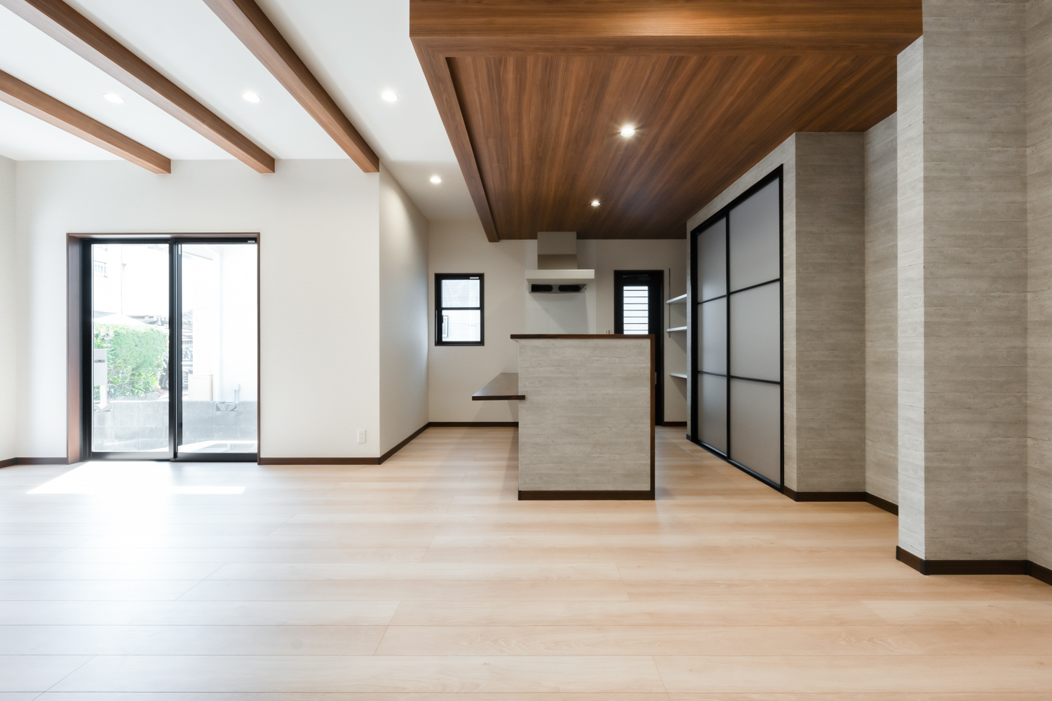 スタイリッシュな平屋